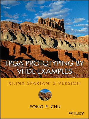 cover image of FPGA Prototyping by VHDL Examples